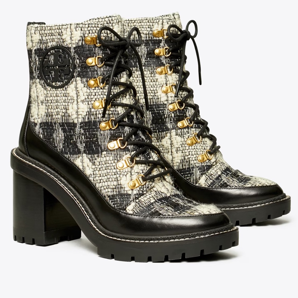 TORY BURCH BNIB MILLER WOOL LUG SOLE BOOT